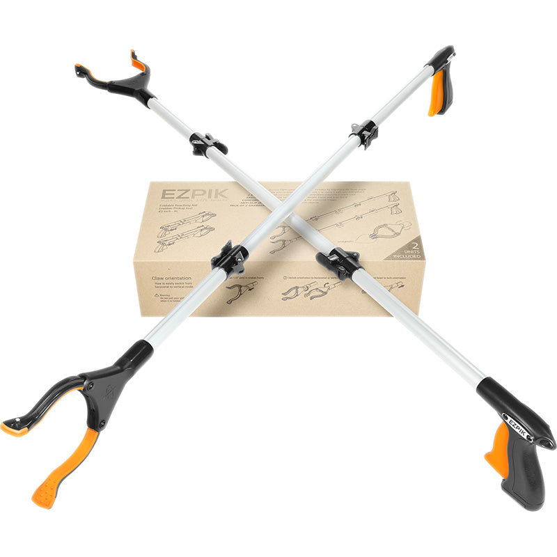 Pro 43" Foldable Long Grabbers (2 Pack)