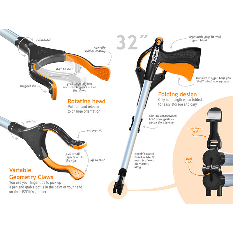 Pro 32" Foldable Grabber